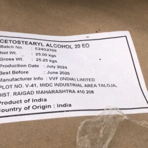 CETOSTEARYL ALCOHOL 20 EO