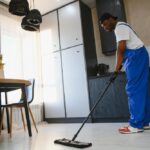 Antimicrobial surface coating for clean indoor spaces