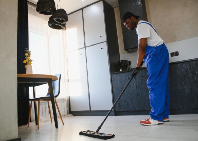 Antimicrobial surface coating for clean indoor spaces