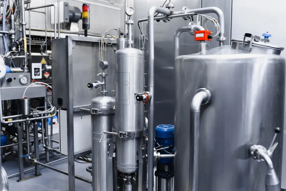 boiler water treatment process industrial system