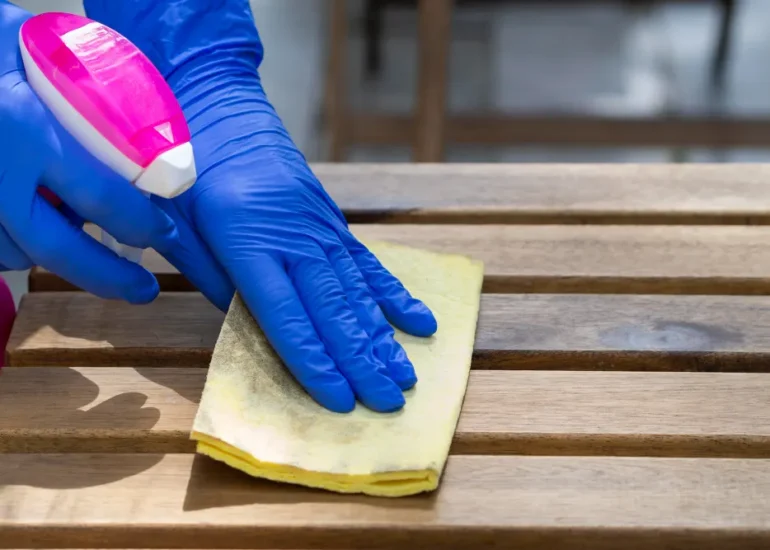 How to clean a deck by removing dirt and stains